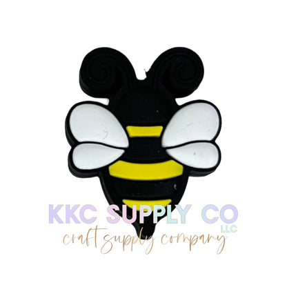 Bee Silicone Focal Bead