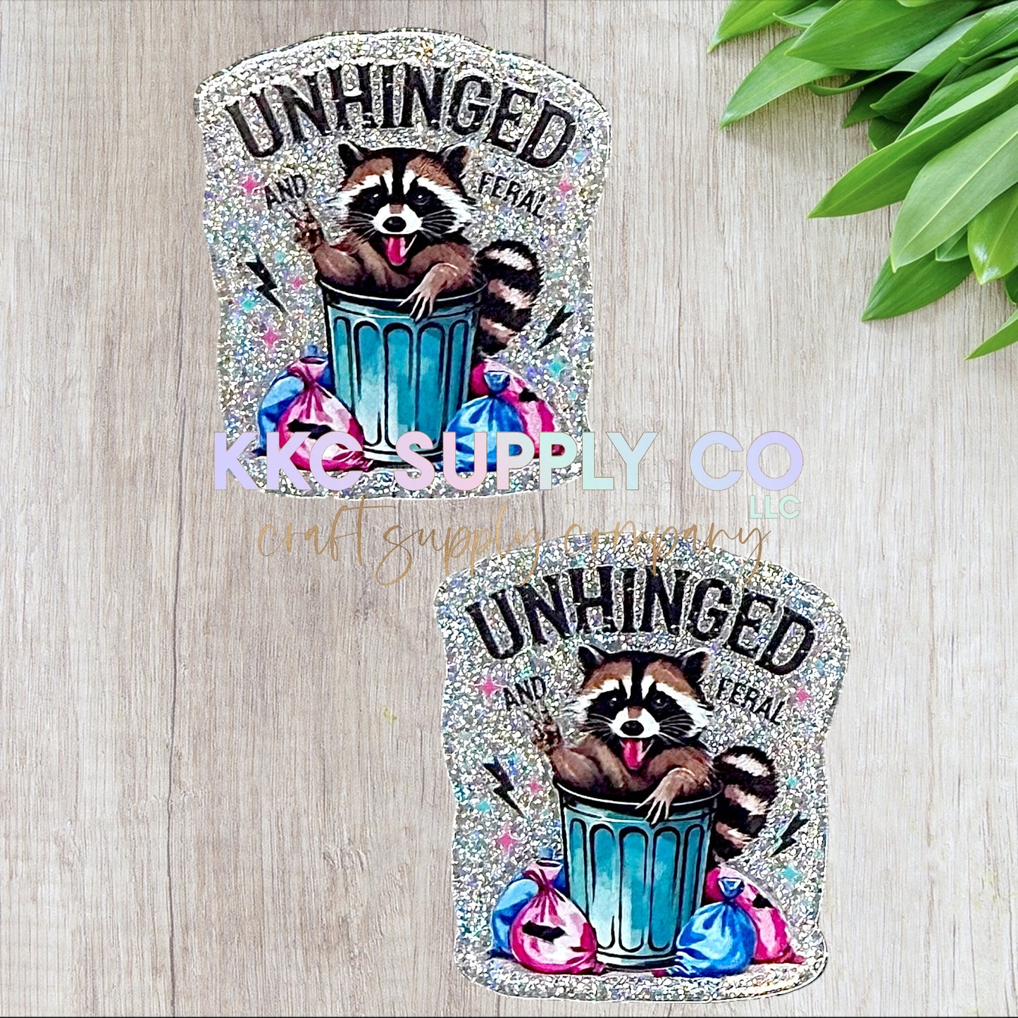 AT327-Unhinged and Feral-Acrylic Flatback