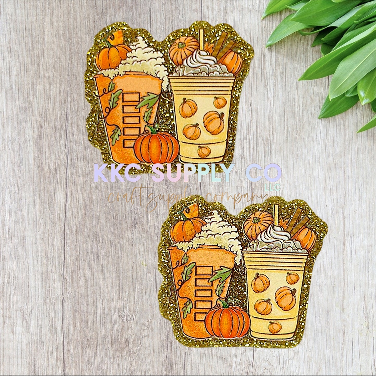AT461-Pumpkin Spice-Acrylic Flatback