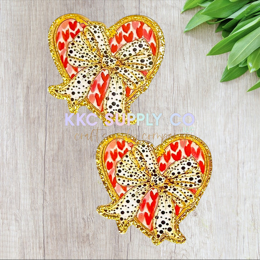 AT540-Wild Heart-Acrylic Flatback