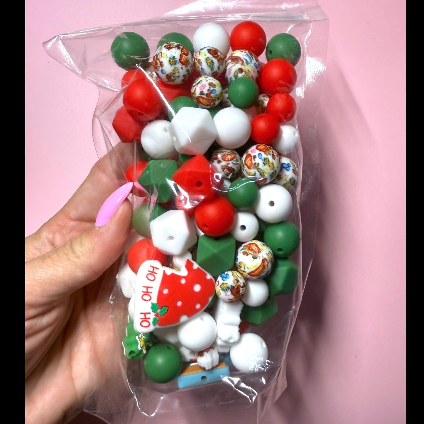 Christmas Silicone Destash Pack -  100 Count