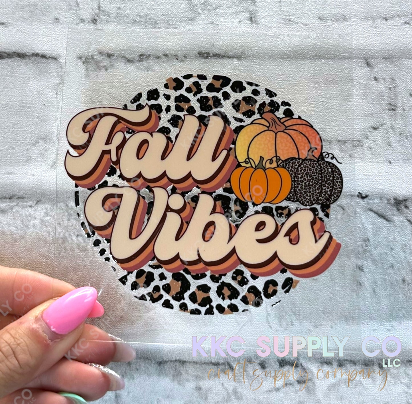 UV16562-Fall Vibes 16oz UV DTF Decal