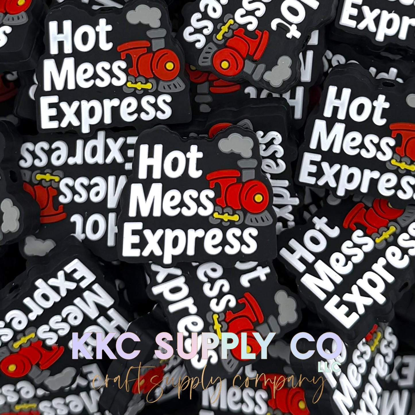 Hot Mess Express Silicone Focal Bead