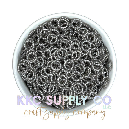 Grey Pearl Spacer Bead-10mm