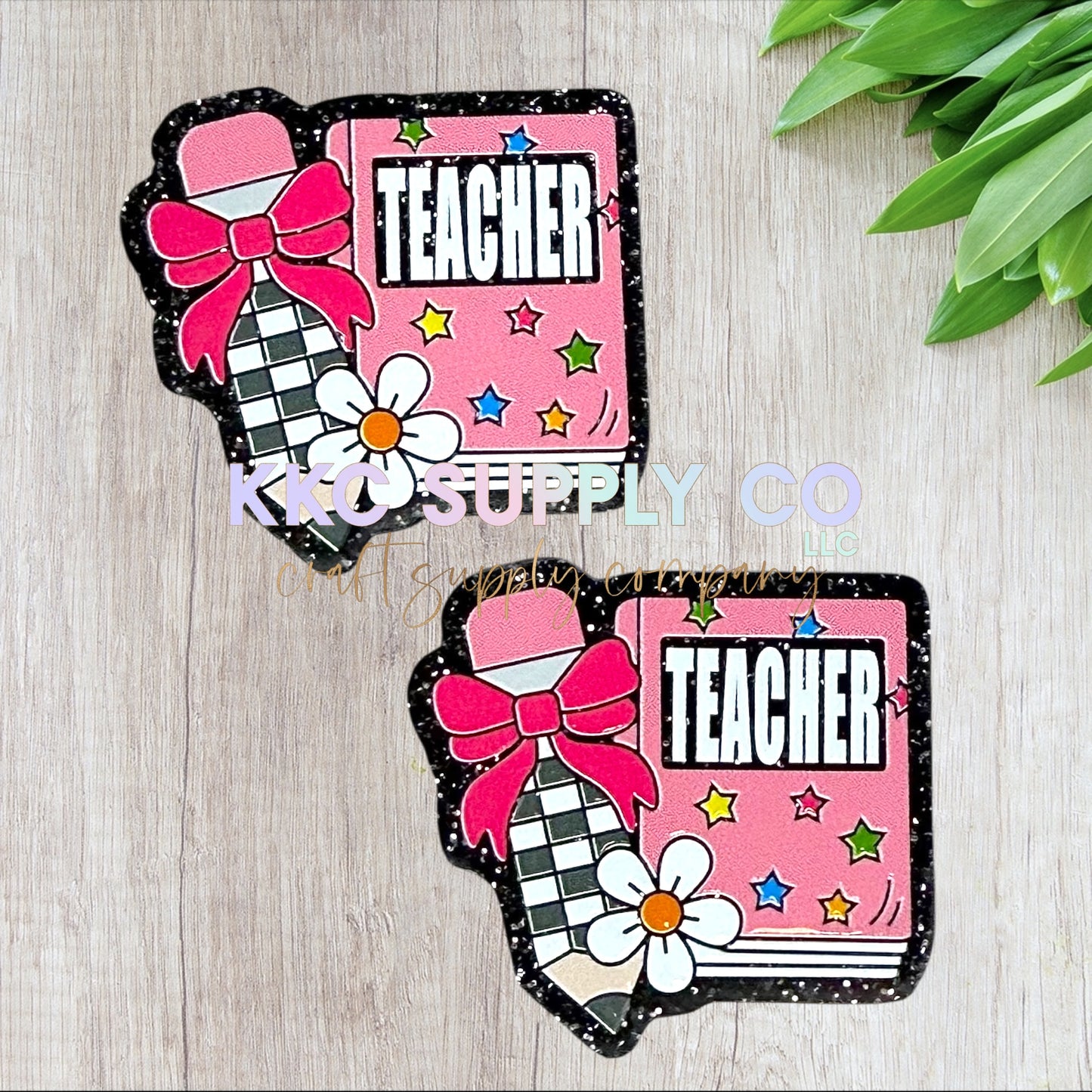 AT368-Teacher Book-Acrylic Flatback
