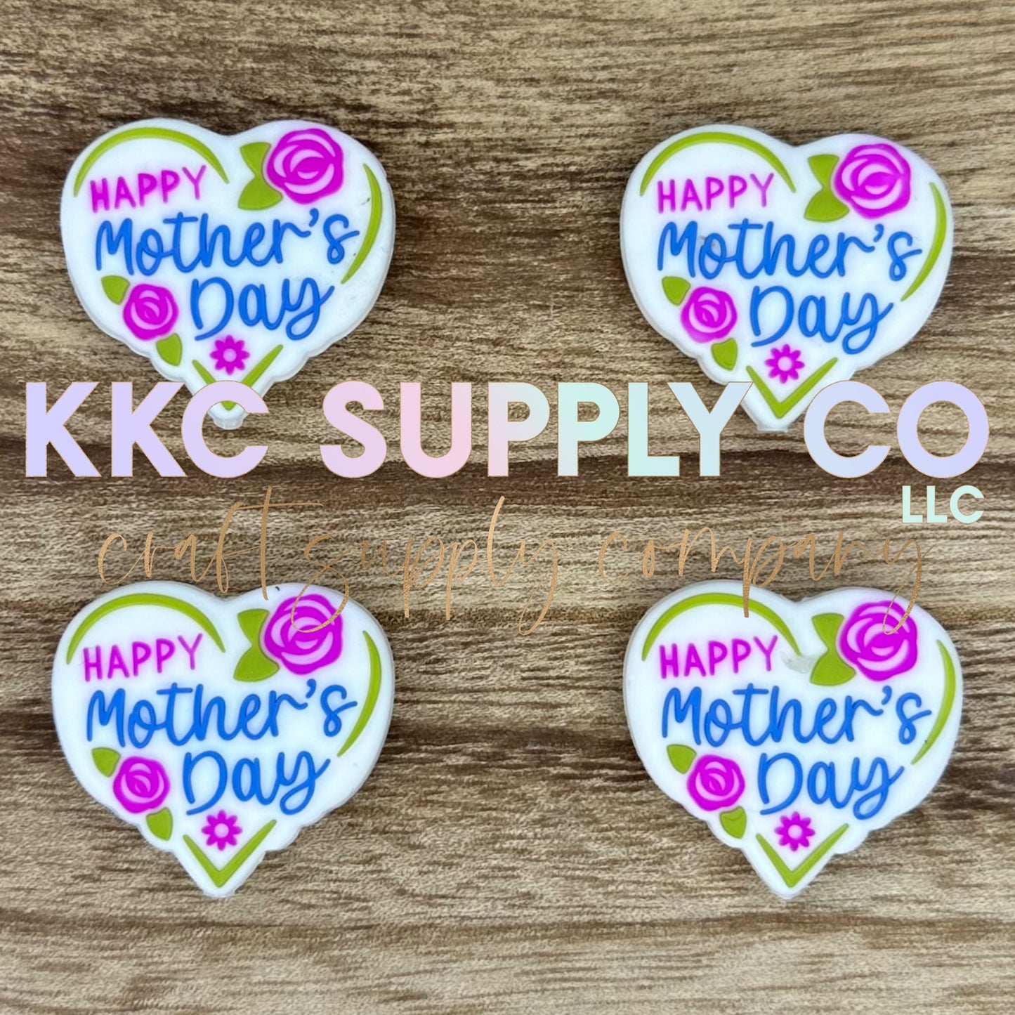 Happy Mother’s Day Silicone Focal Bead