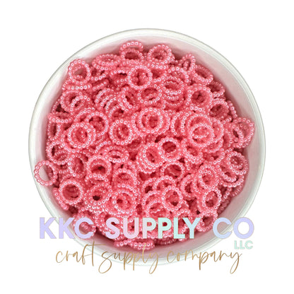 Pink Pearl Spacer Bead-10mm