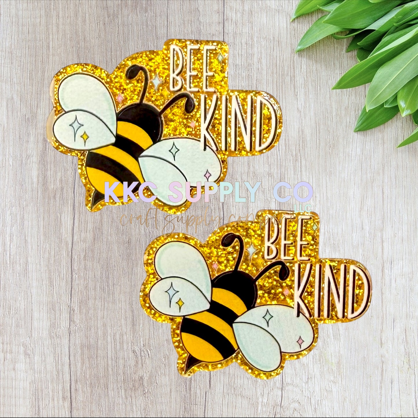 AT551-Bee Kind-Acrylic Flatback