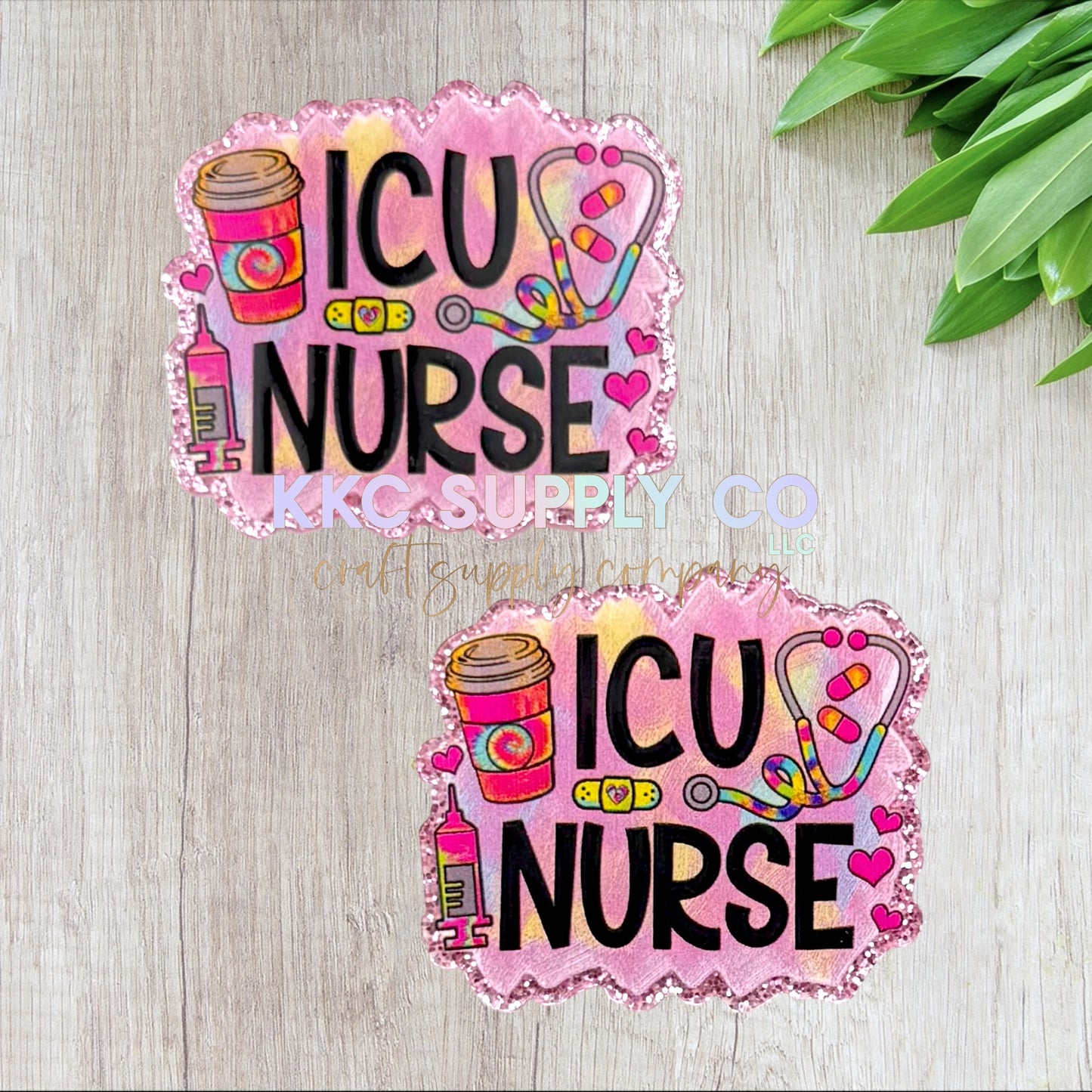 AT50-ICU Nurse-Acrylic Flatback