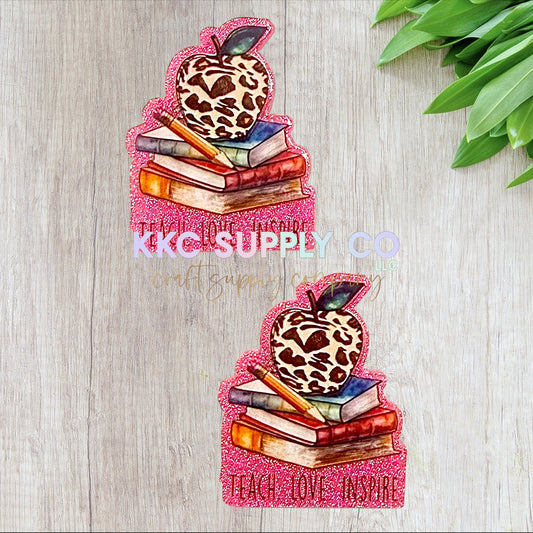 AT62-Teach Love Inspire-Acrylic Flatback