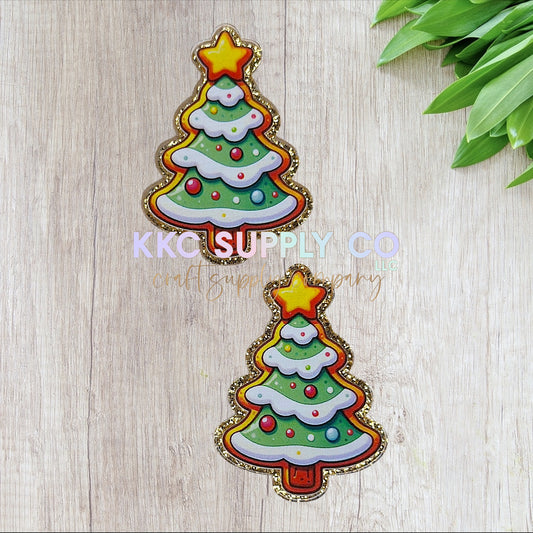 AT470-3D Christmas Tree-Acrylic Flatback