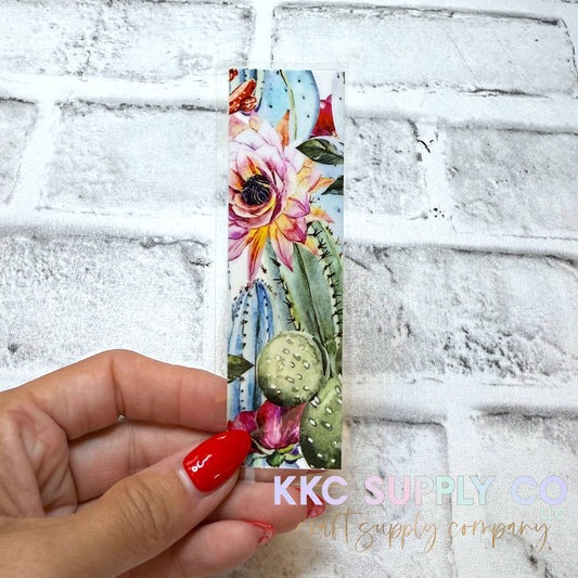 PW58-Colorful Cactus UV DTF Pen Wrap