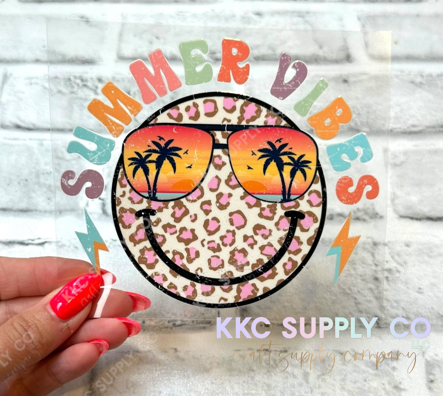 UV16441-Summer Vibes 16oz UV DTF Decal