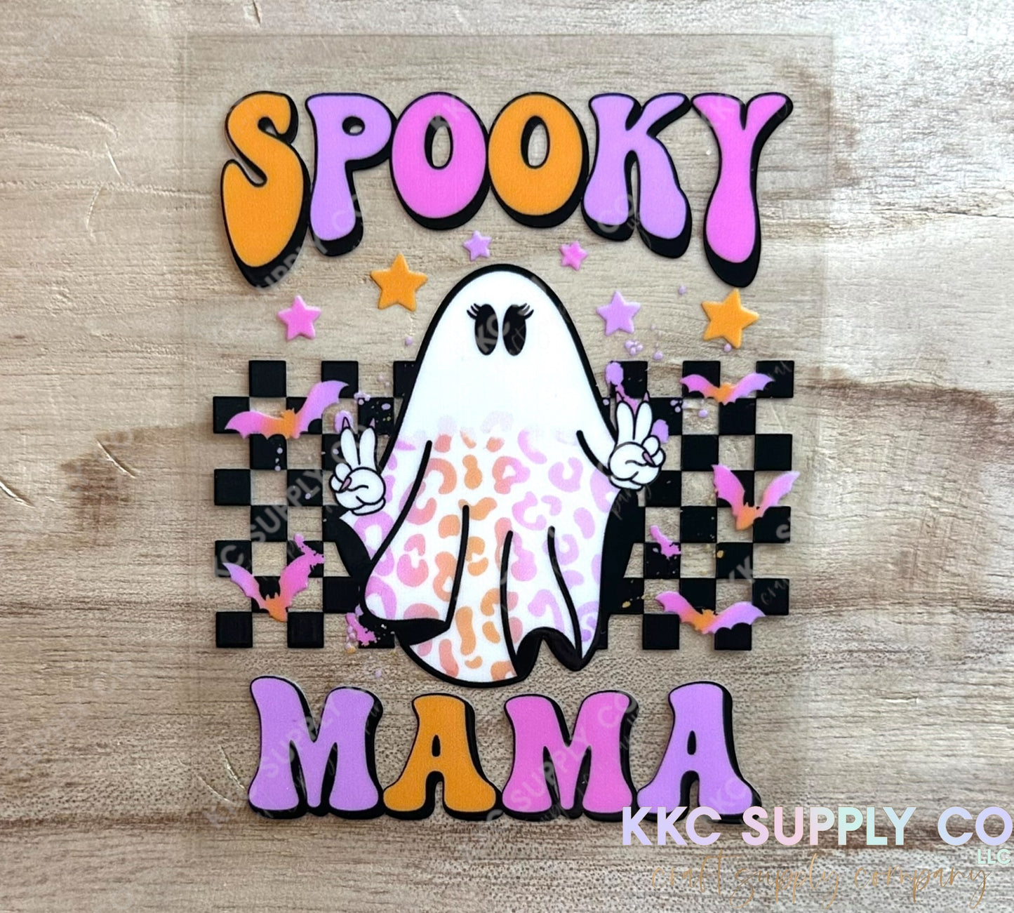 UV16545-Spooky Mama 16oz UV DTF Decal