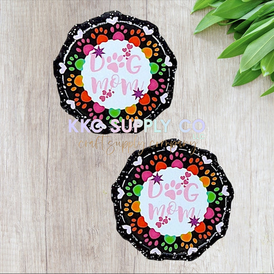 AT510-Dog Mama-Acrylic Flatback