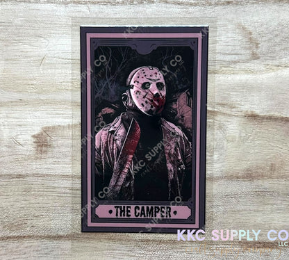 UV16533-“The Camper” Tarot Card 16oz UV DTF Decal