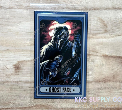 UV16532-“Ghostface” Tarot Card 16oz UV DTF Decal