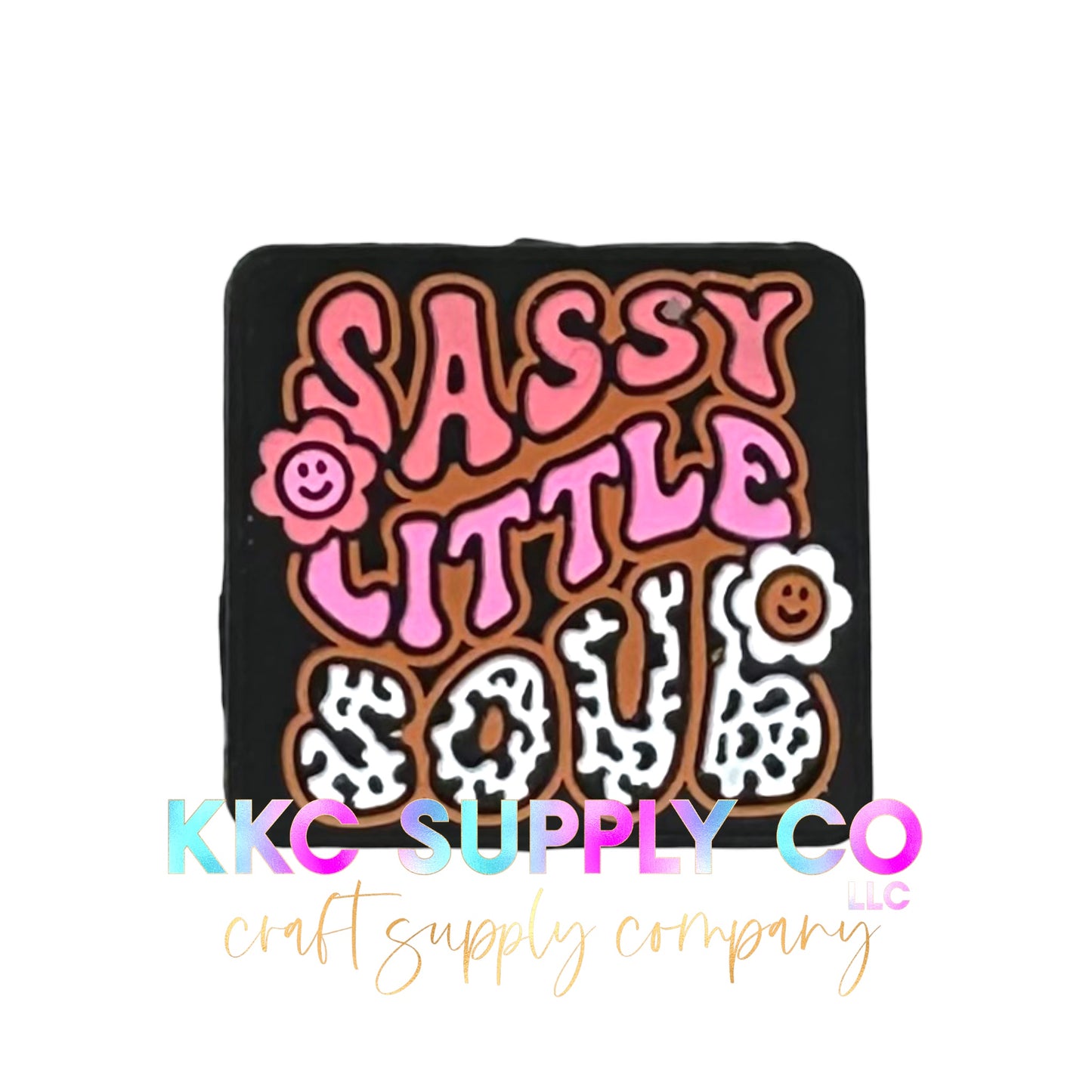 Sassy Little Soul Silicone Focal Bead
