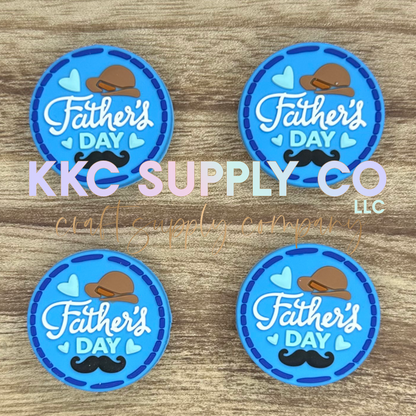 Father’s Day Silicone Focal Bead