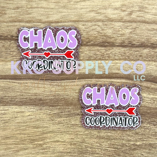 AT08-Chaos Coordinater-Acrylic Badge Reel Topper