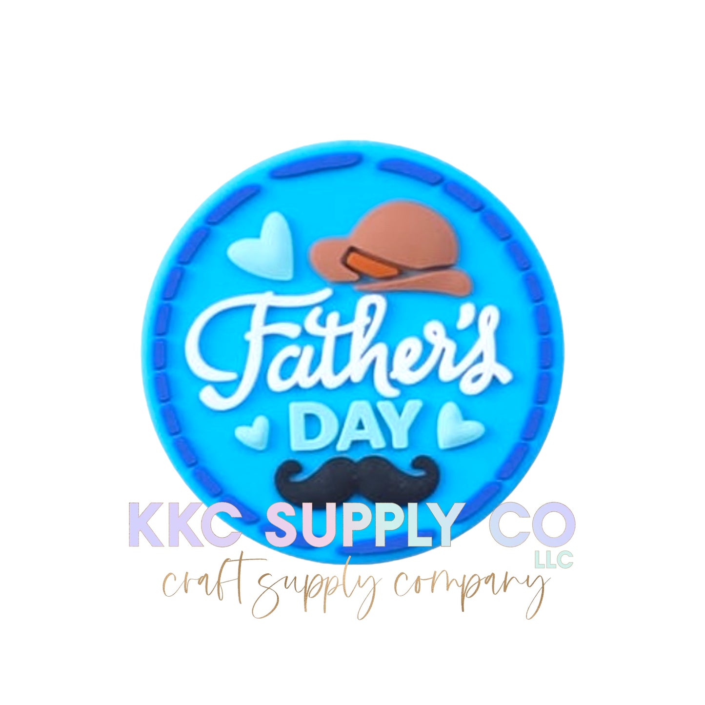 Father’s Day Silicone Focal Bead