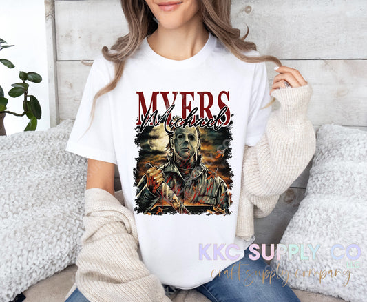 #36-Myers DTF T-Shirt Transfer