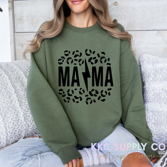 #108-Leopard Mama DTF T-Shirt Transfer