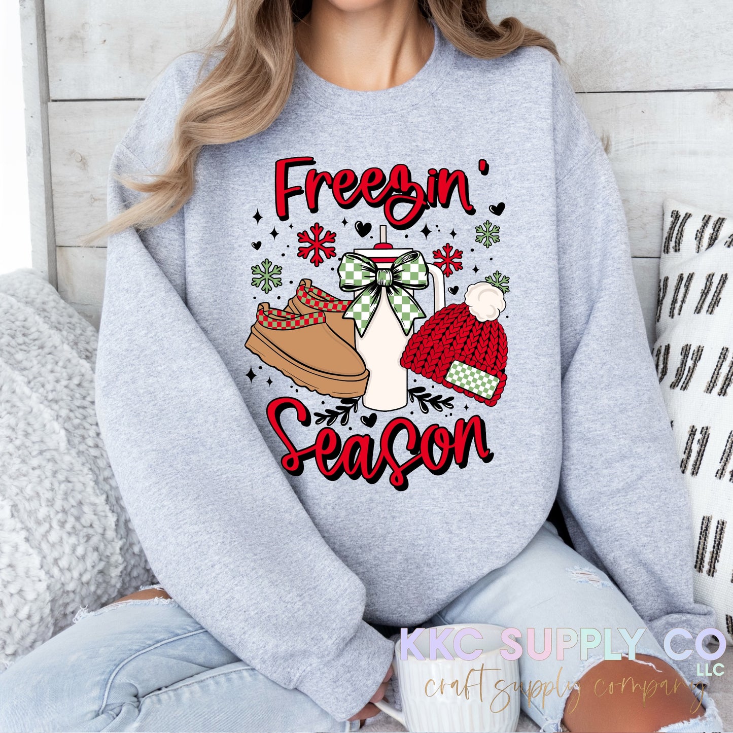 #136-Freezin’ Season DTF T-Shirt Transfer