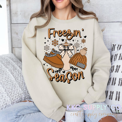 #136-Freezin’ Season DTF T-Shirt Transfer