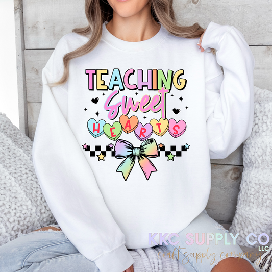 #141-Teaching Sweethearts DTF T-Shirt Transfer