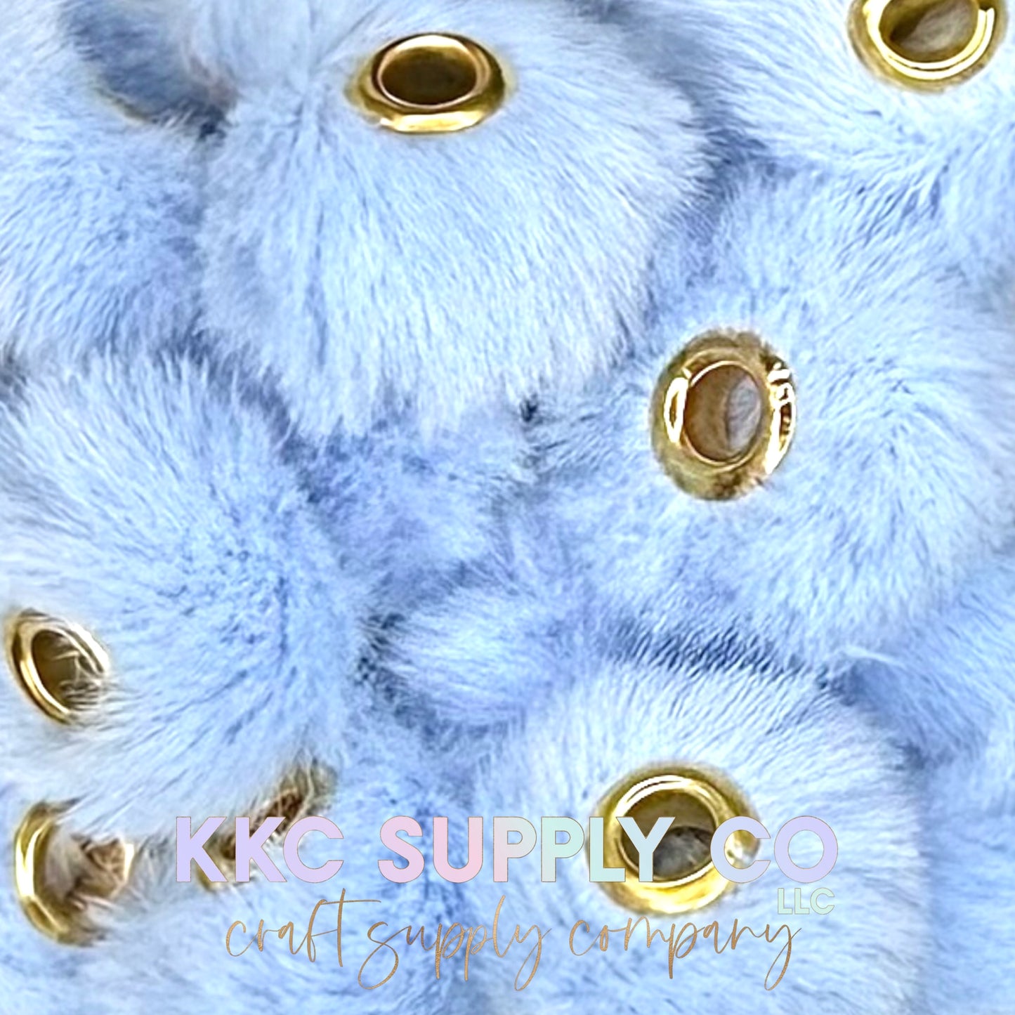 Fluffy Light Blue 20mm Spacer