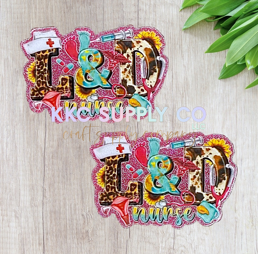 AT234-L&D Nurse-Acrylic Flatback