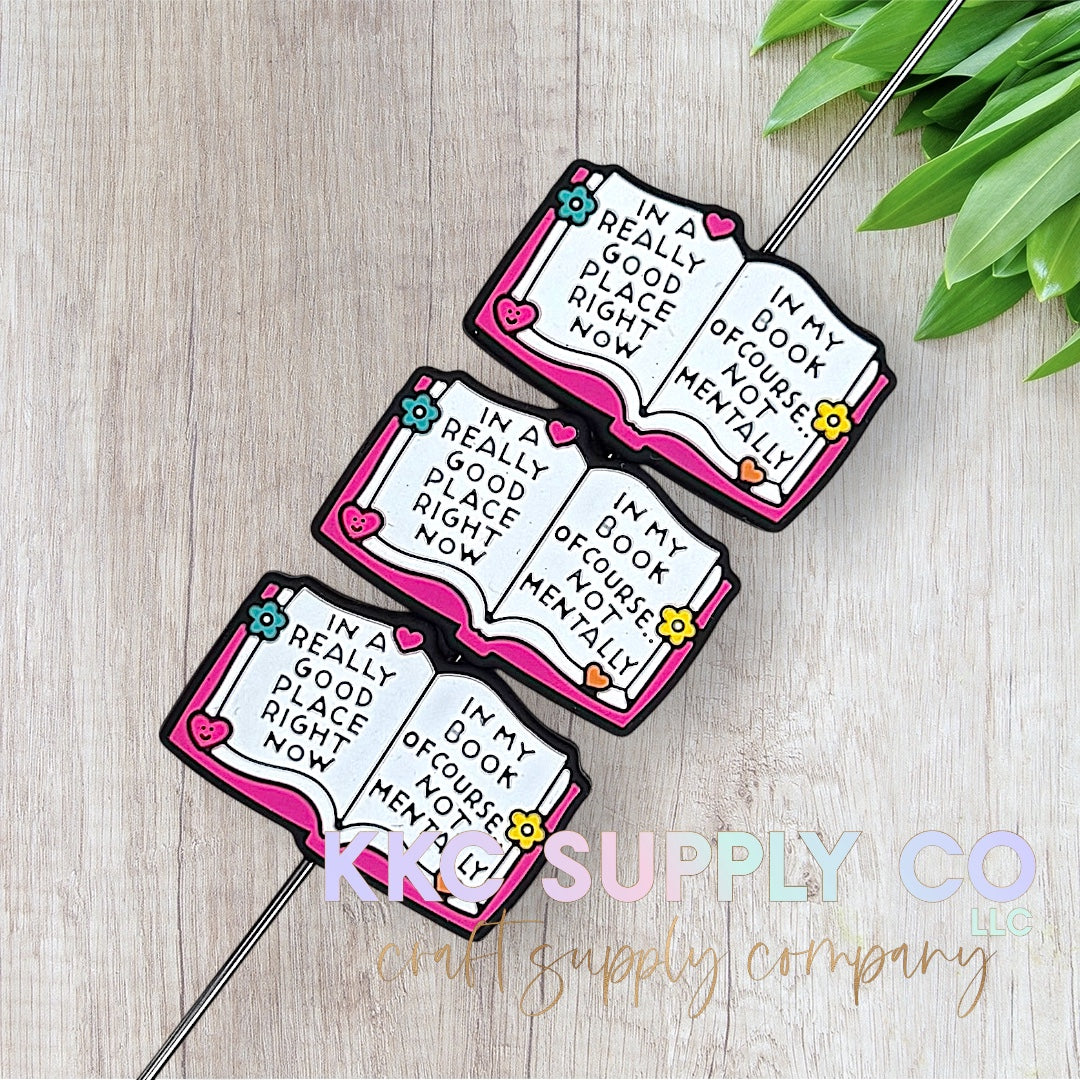 In A Really Good Place Silicone Focal Bead