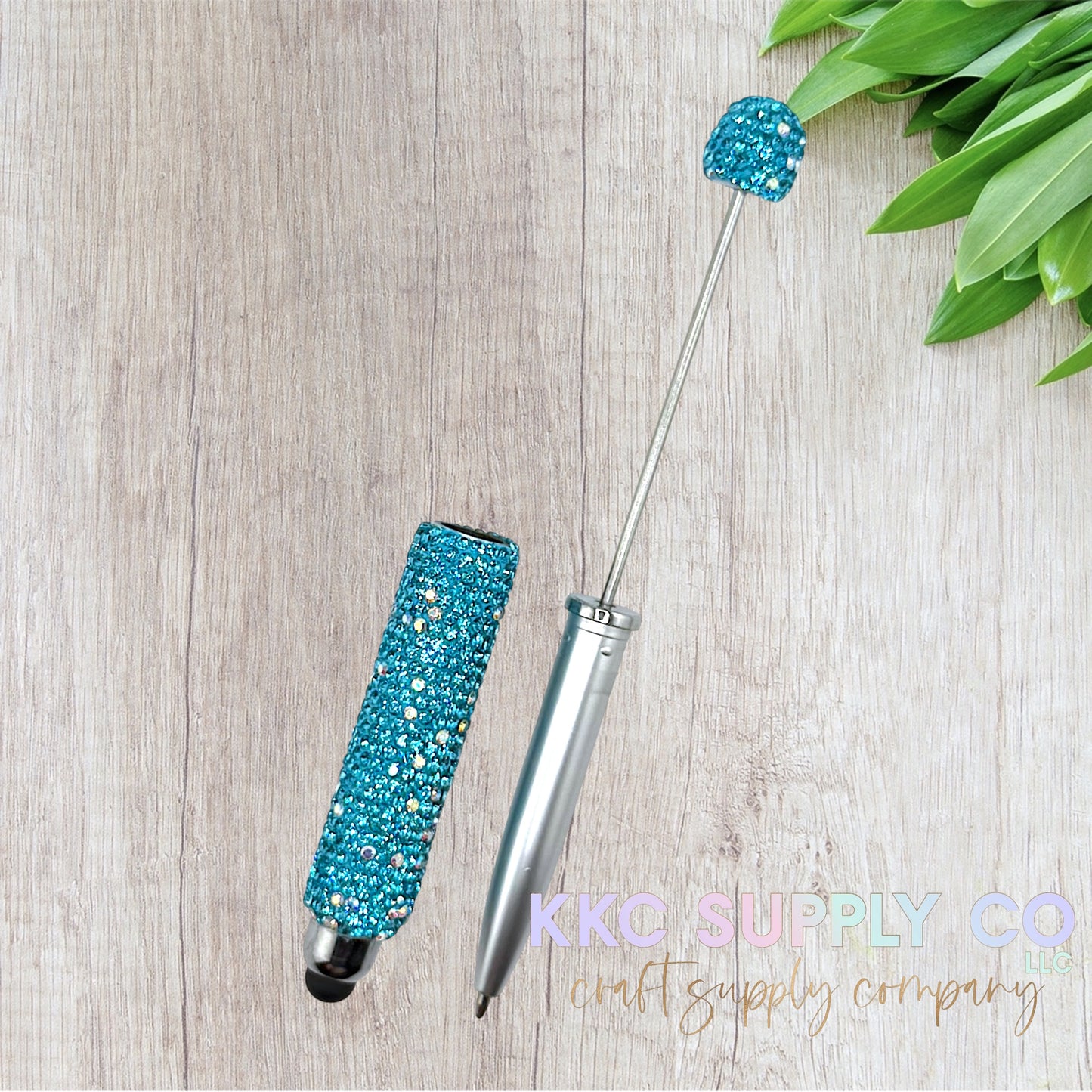 Rhinestone Beadable Stylus/Pen Combo
