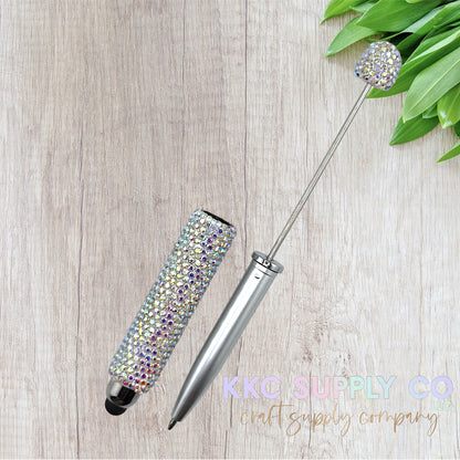 Rhinestone Beadable Stylus/Pen Combo