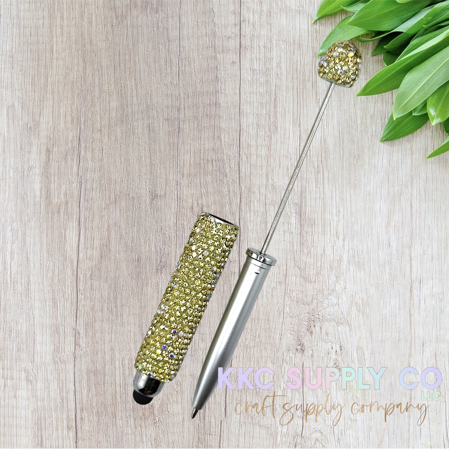 Rhinestone Beadable Stylus/Pen Combo