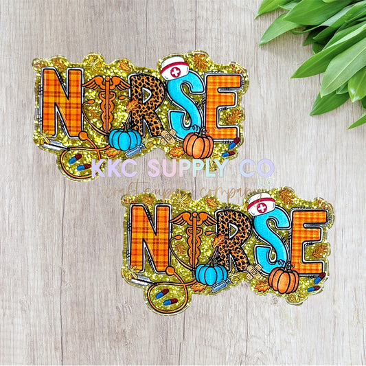 AT429-Autumn Nurse-Acrylic Flatback