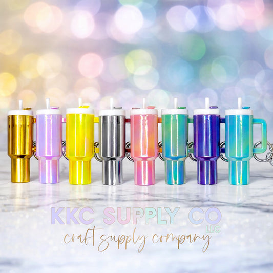Opal Mini Tumbler Keychains