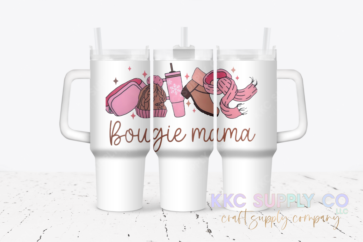 UV4031-Bougie Mama 40oz UV DTF Wrap