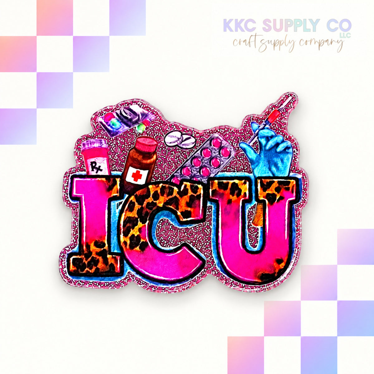 AT127 acrylic flatback - KKC Supply Co