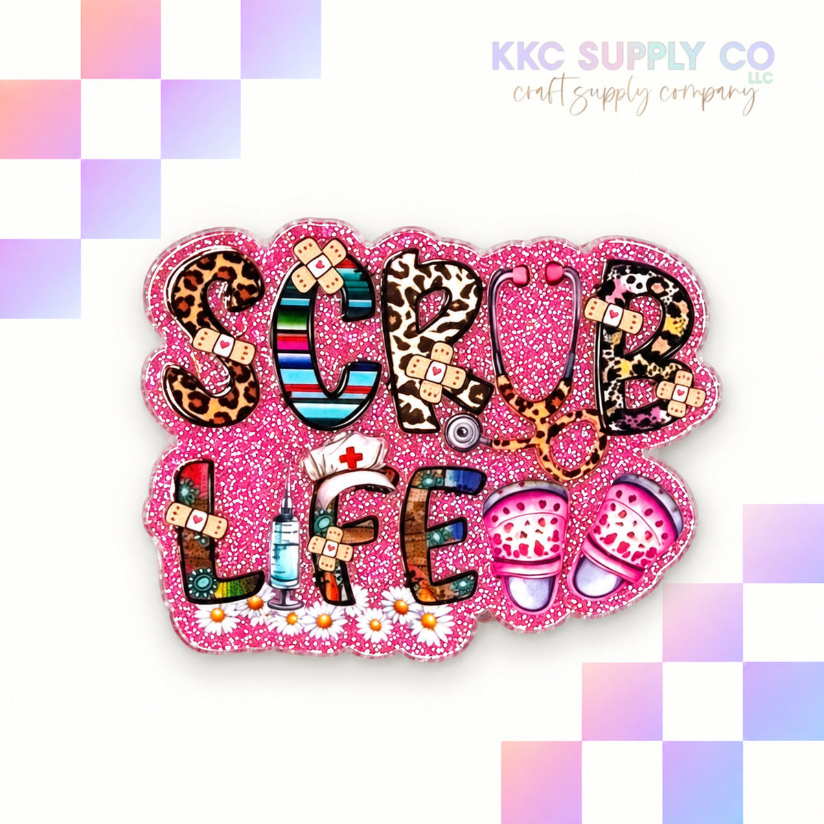 AT189 acrylic flatback - KKC Supply Co