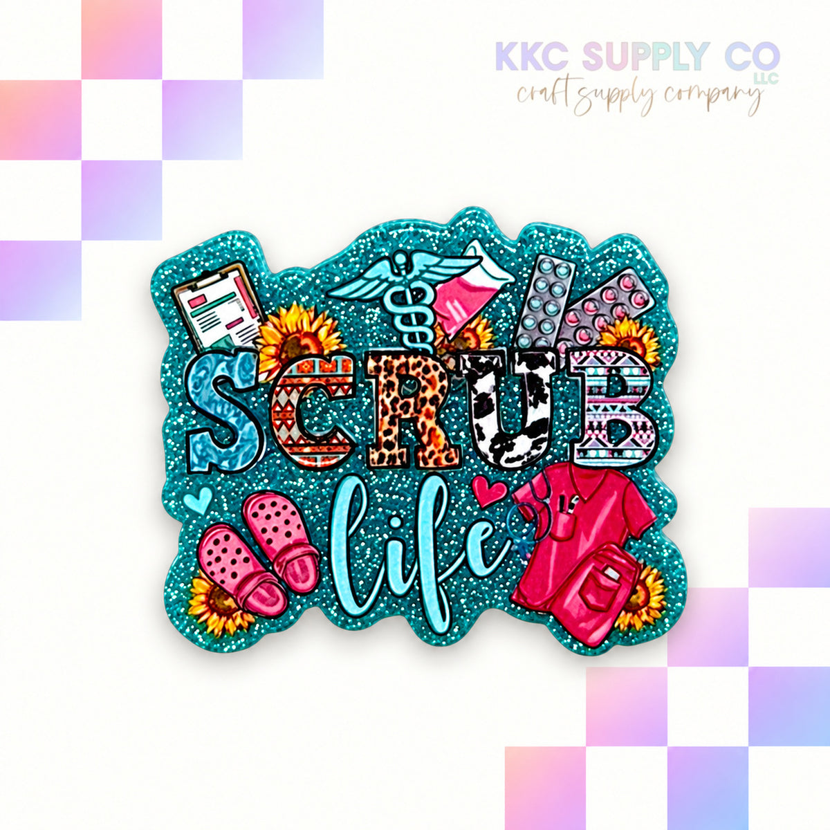 AT28 acrylic flatback - KKC Supply Co