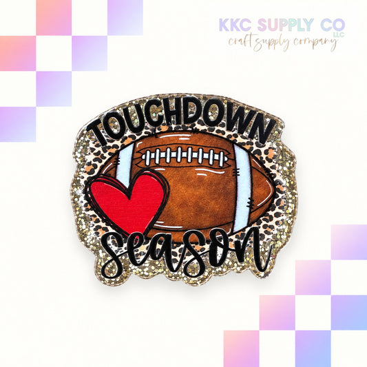 Touchdown Season acrylic flatback - KKC Supply Co