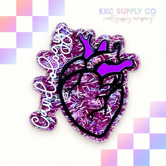 AT52 acrylic flatback by KKC Supply Co