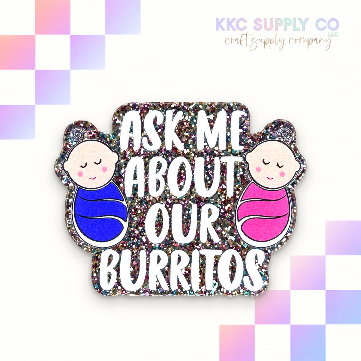 AT53 acrylic flatback - KKC Supply Co