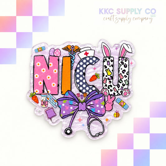 Easter NICU acrylic flatback - KKC Supply Co