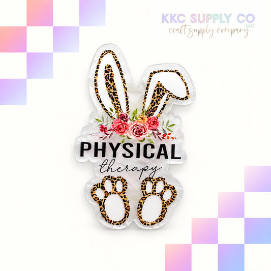 Easter Physical Therapy acrylic flatback - KKC Supply Co