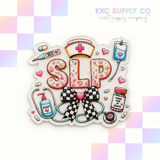 SLP medical acrylic flatback