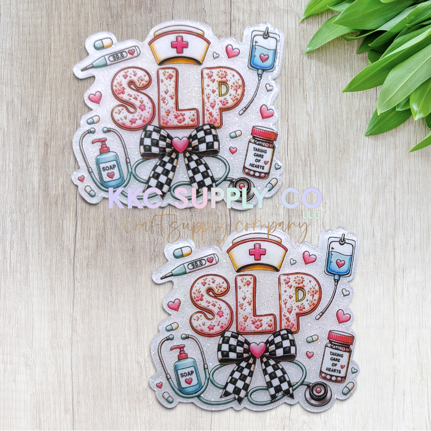 SLP medical acrylic flatback