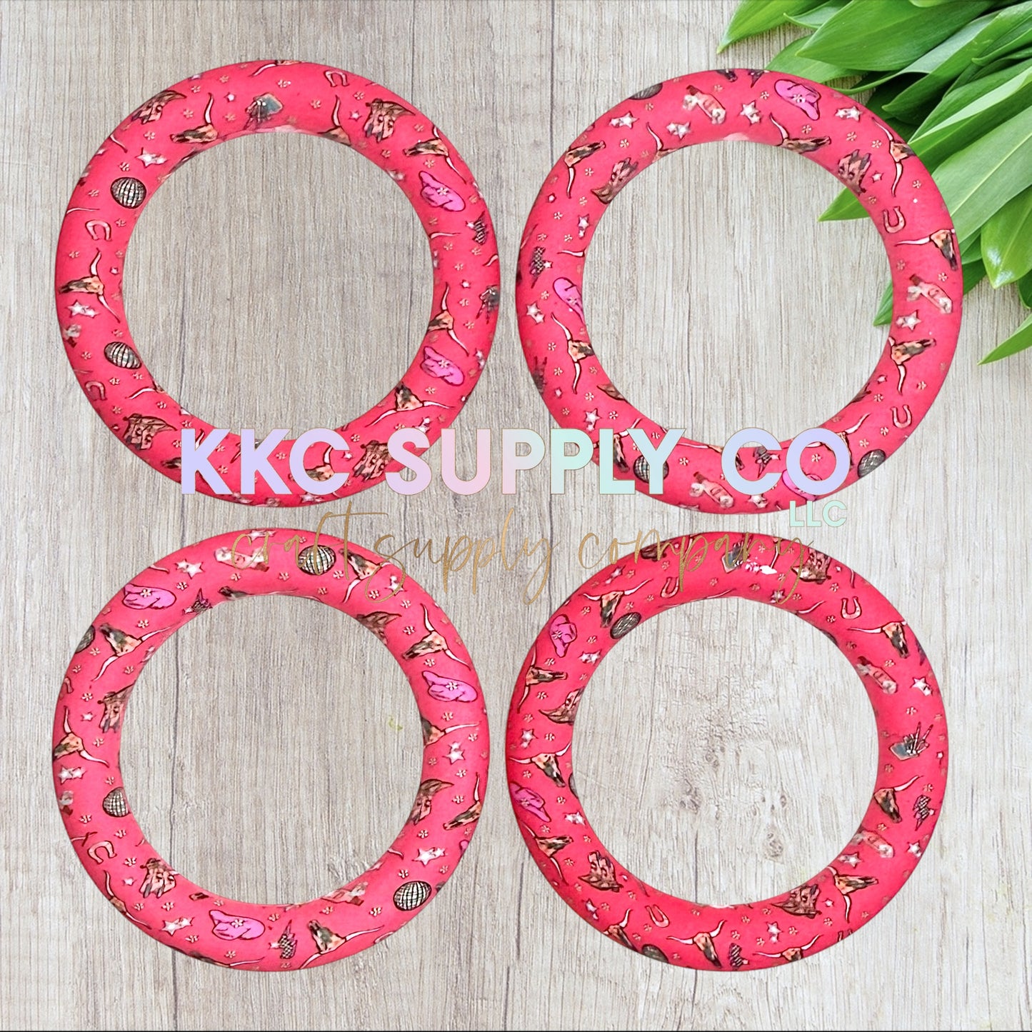 SP237-Bougie Cowgirl Silicone Beads